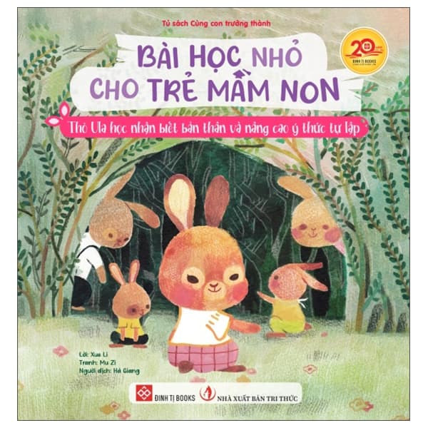 Sách Bài Học Nhỏ Cho Trẻ Mầm Non - Thỏ Ula Học Nhận Biết Bản Thân - Tri Thức