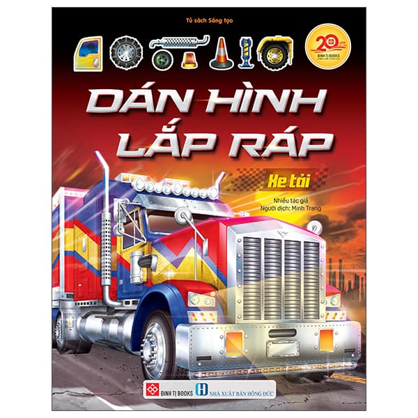 Sách Dán Hình Lắp Ráp - Xe Tải