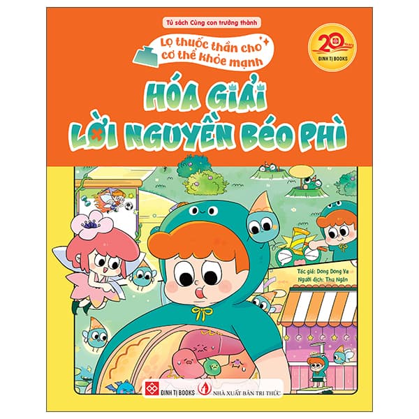 Sách Lọ Thuốc Thần Cho Cơ Thể Khỏe Mạnh - Hóa Giải Lời Nguyền Béo - Dong Dong Ya