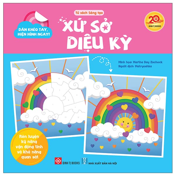 Sách Dán Khéo Tay, Hiện Hình Ngay! - Xứ Sở Diệu Kỳ