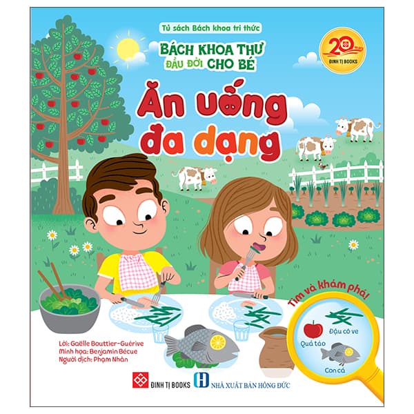 Sách Bách Khoa Thư Đầu Đời Cho Bé - Ăn Uống Đa Dạng - Gaëlle Bouttier-Guérive
