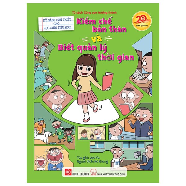 Sách Kỹ Năng Cần Thiết Cho Học Sinh Tiểu Học - Kiềm Chế Bản Thân V - Lao Yu