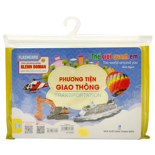 Sách Flash Card Glenn Doman - Thế Giới Quanh Em - Phương Tiện Giao Thông - Bảo Ngọc