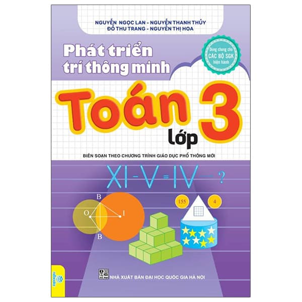 Sách Phát Triển Trí Thông Minh Toán Lớp 3 - Nguyễn Thanh Hà