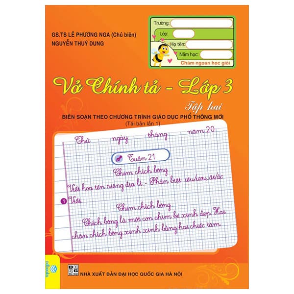 Sách Vở Chính Tả 3 - Tập 2 - Lê Phương Nga