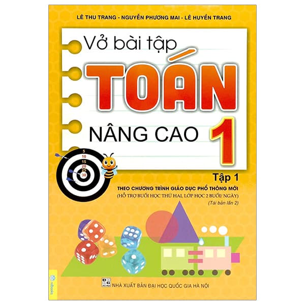 Sách Vở Bài Tập Toán Nâng Cao 1 - Tập 1 (Tái Bản 2023) - Lê Thu Trang