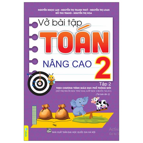 Sách Vở Bài Tập Toán Nâng Cao 2 - Tập 2 (Tái Bản 2023) - Nguyễn Ngọc Lan