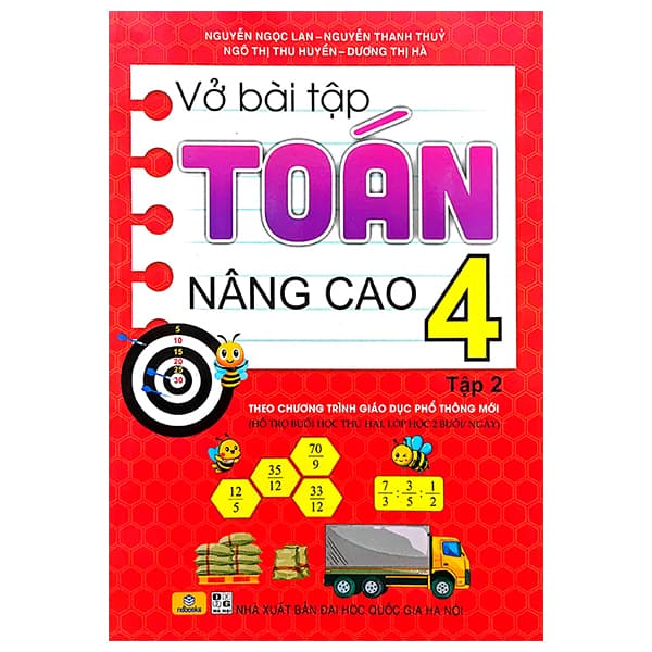Sách Vở Bài Tập Toán Nâng Cao 4 - Tập 2 (Theo Chương Trình GDPT Mới) - Dương Thị Hà