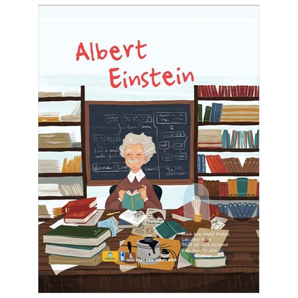 Sách Albert Einstein - Isabel Muñoz