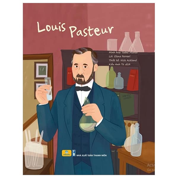 Sách Louis Pasteur - Isabel Muñoz