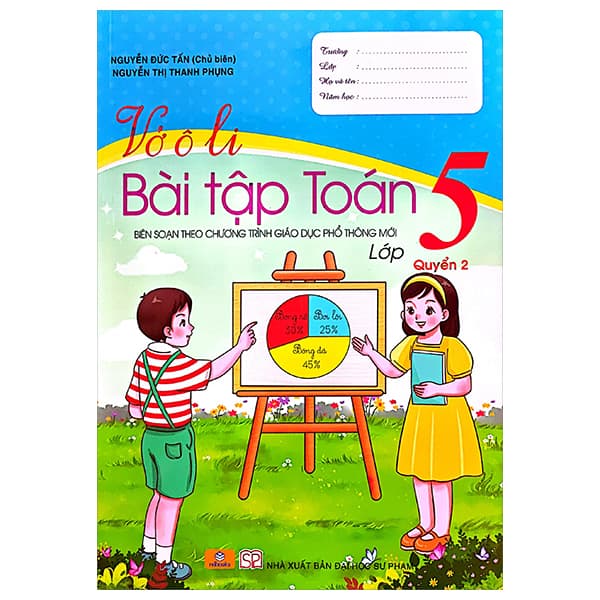 Sách Vở Ô Li Bài Tập Toán 5 - Quyển 2 (Theo Chương Trình GDPT Mới)