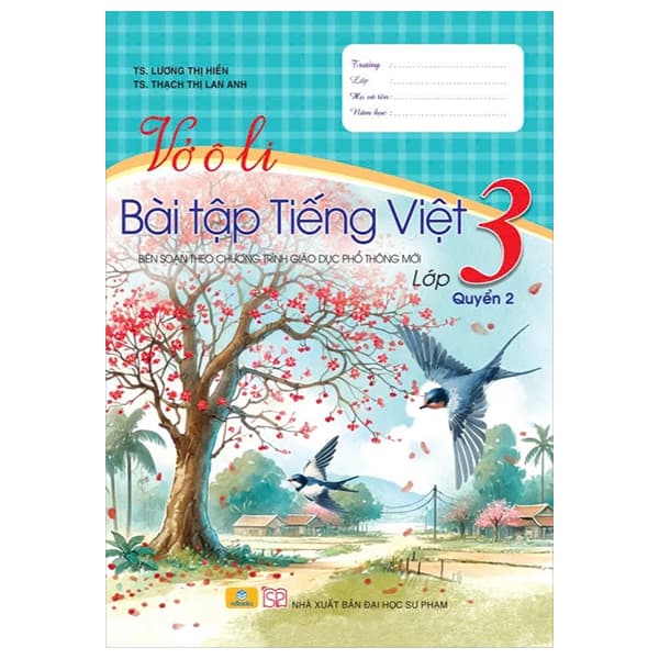Sách Vở Ô Li Bài Tập Tiếng Việt 3 - Quyển 2
