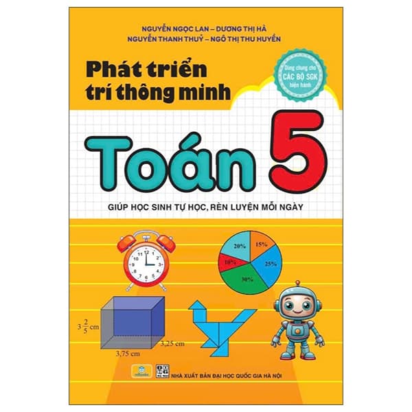 Sách Phát Triển Trí Thông Minh Toán 5 - Hồ Minh Thông