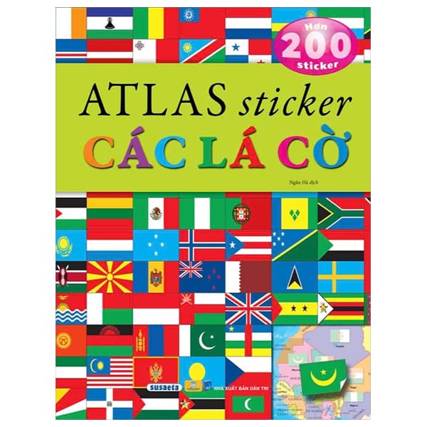 Sách Atlas Sticker Các Lá Cờ