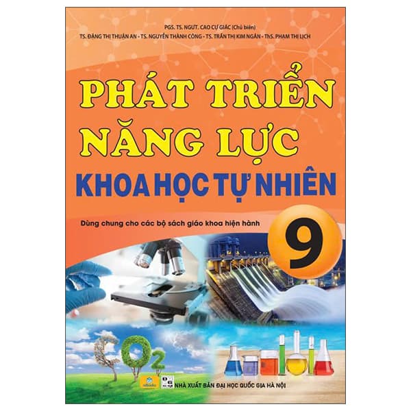 Sách Phát Triển Năng Lực Khoa Học Tự Nhiên 9 - Cao Cự Giác