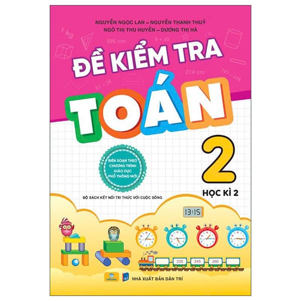Sách Đề Kiểm Tra Toán 2 - Học Kì 2 (Kết Nối) (Tái Bản 2025)