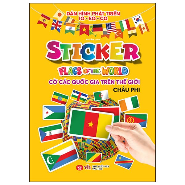 Sách Sticker Flag Of The World - Cờ Các Quốc Gia Trên Thế Giới - Châu Phi - Huyền Linh