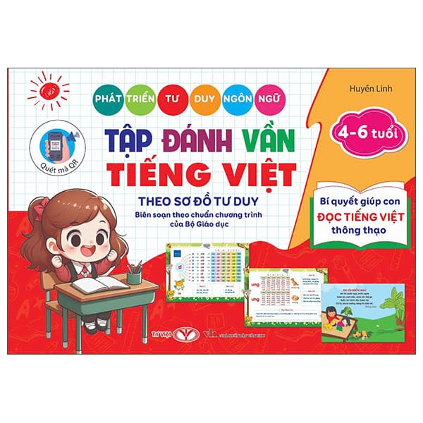 Sách Phát Triển Tư Duy Ngôn Ngữ - Tập Đánh Vần Tiếng Việt Theo Sơ Đ - Linh