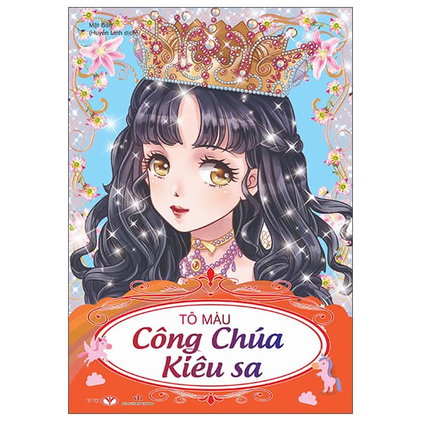 Sách Tô Màu Công Chúa Kiêu Sa - Mật Đào