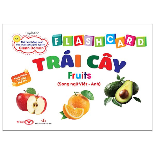 Sách Flashcard Trái Cây - Fruits - Linh