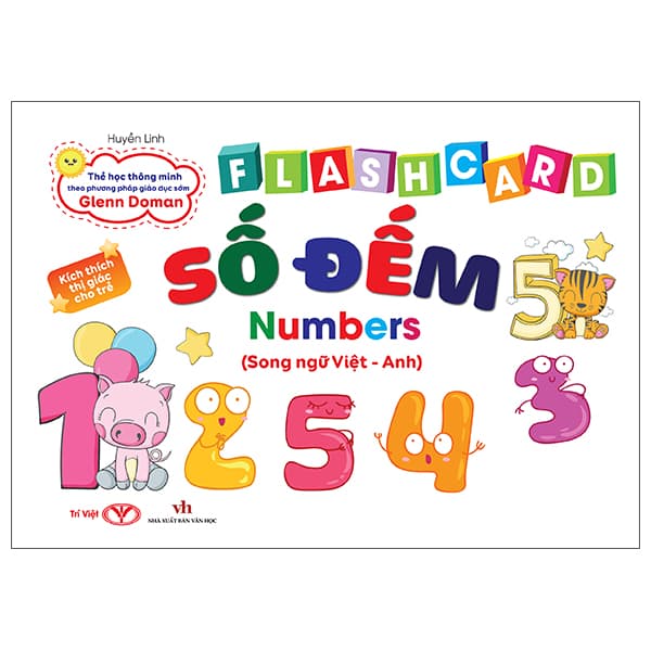 Sách Flashcard Số Dếm - Numbers - Huyền Linh