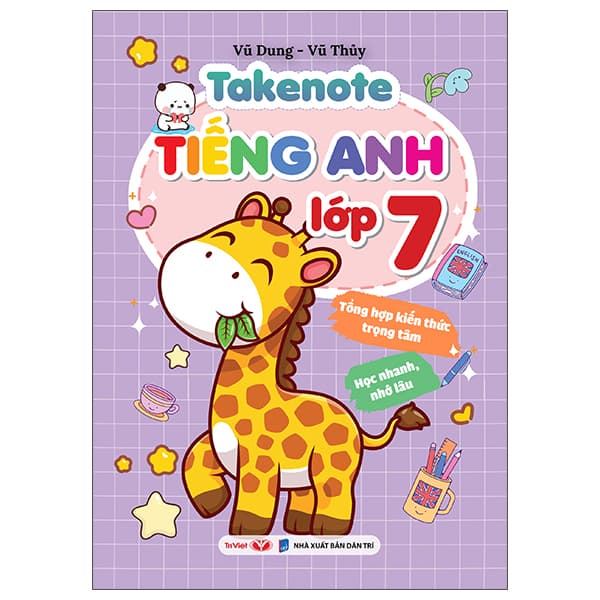 Sách Takenote - Tiếng Anh Lớp 7 - Vũ Dung