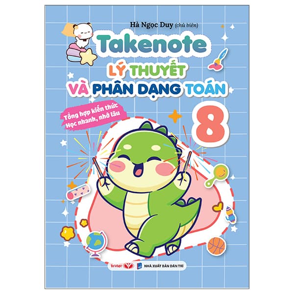 Sách Takenote - Lý Thuyết Và Phân Dạng Toán 8 - Hà Ngọc Duy