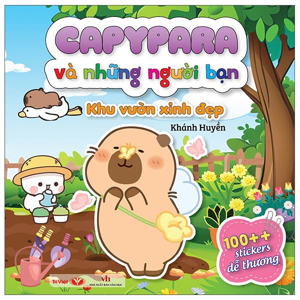 Sách Capybara Và Những Người Bạn - Khu Vườn Xinh Đẹp - Khánh Huyền