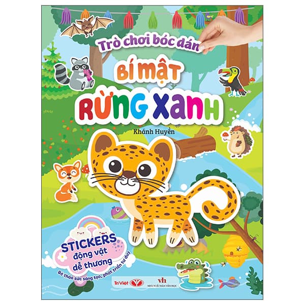 Sách Trò Chơi Bóc Dán - Bí Mật Rừng Xanh - Khánh Huyền