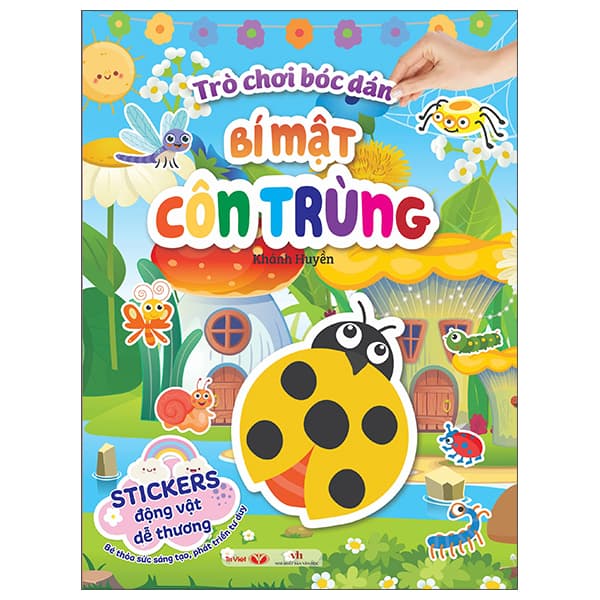 Sách Trò Chơi Bóc Dán - Bí Mật Côn Trùng