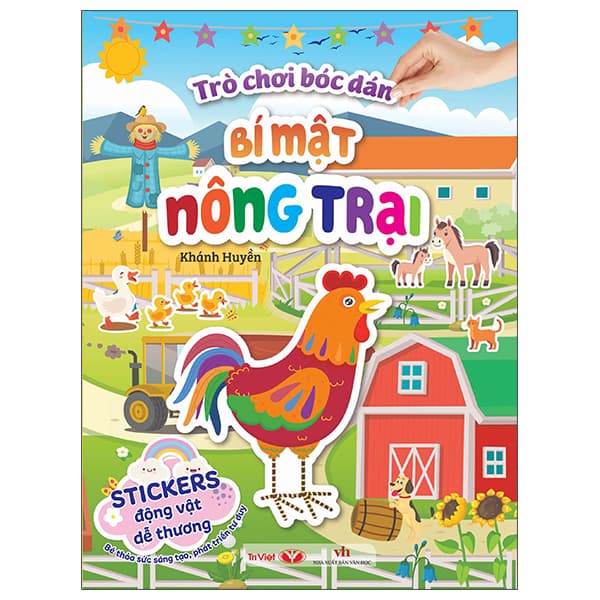 Sách Trò Chơi Bóc Dán - Bí Mật Nông Trại - Khánh Huyền