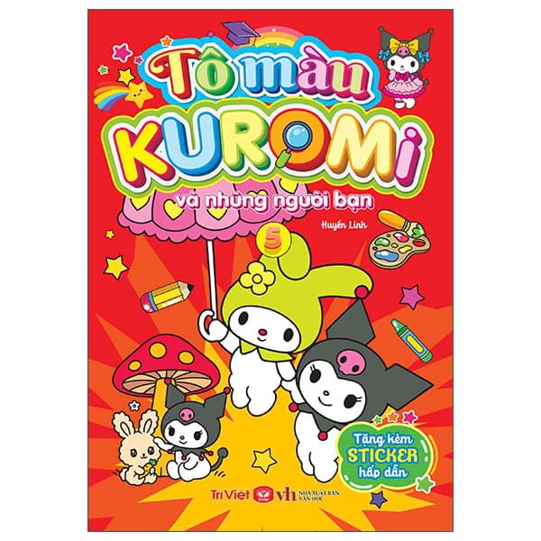 Sách Tô Màu Kuromi Và Những Người Bạn - Tập 5