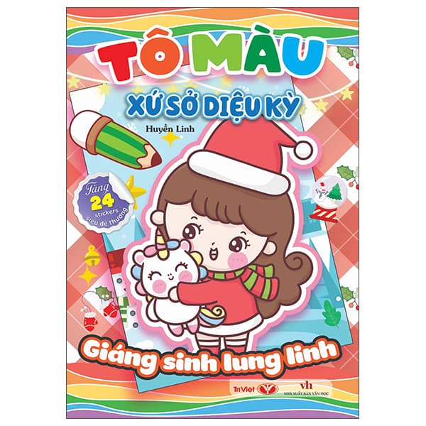 Sách Tô Màu Xứ Sở Diệu Kỳ - Giáng Sinh Lung Linh