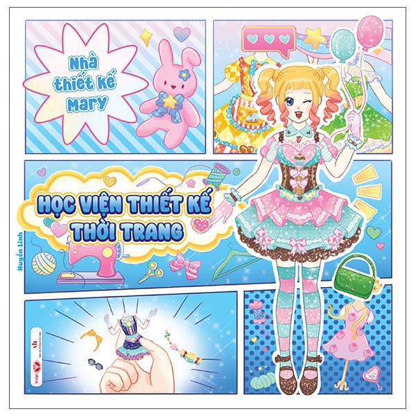 Sách Học Viện Thiết Kế Thời Trang - Nhà Thiết Kế Mary - Linh