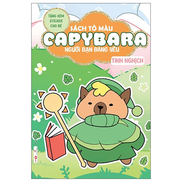 Sách Sách Tô Màu Capybara - Người Bạn Đáng Yêu - Tinh Nghịch - Huyền Linh