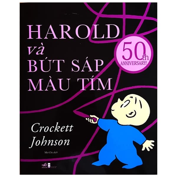 Truyện Tranh Harold Và Bút Sáp Màu Tím - Crockett Johnson