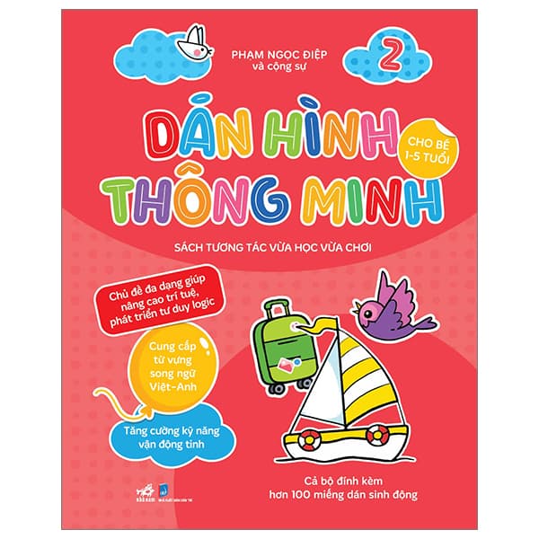 Sách Dán Hình Thông Minh - Sách Tương Tác Vừa Học Vừa Chơi - Tập 2 (D� - Minh Minh