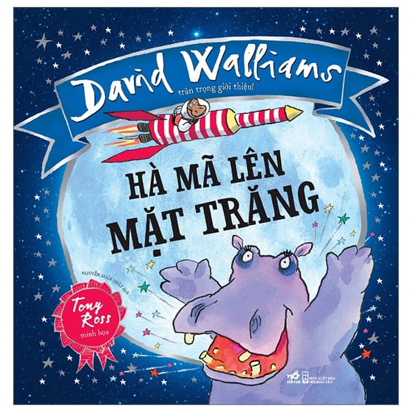 Sách Hà Mã Lên Mặt Trăng - David Wallliams