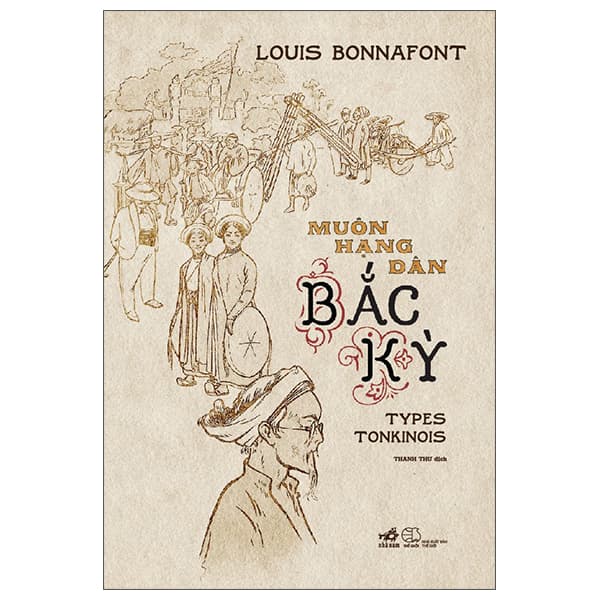 Sách Muôn Hạng Dân Bắc Kỳ - Types Tonkinois - Bìa Cứng - Louis Bonnafont