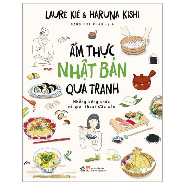 Sách Ẩm Thực Nhật Bản Qua Tranh