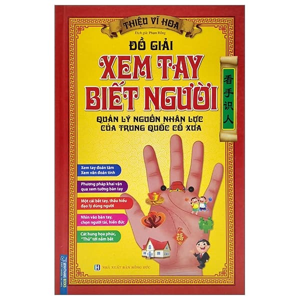Sách Đồ Giải Xem Tay Biết Người - Quản Lý Nguồn Nhân Lực Của Trung - Thiệu Vĩ Hoa