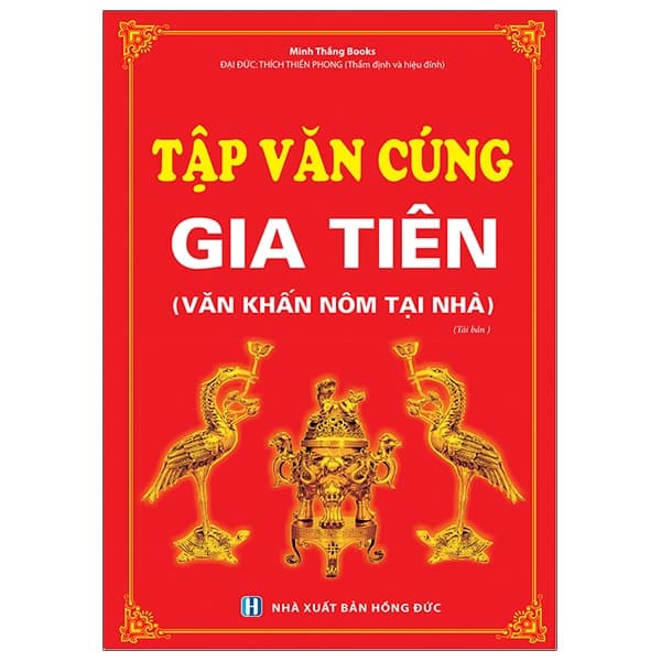 Sách Tập Văn Cúng Gia Tiên (Văn Khấn Nôm Tại Nhà) (Tái Bản) - Văn Minh