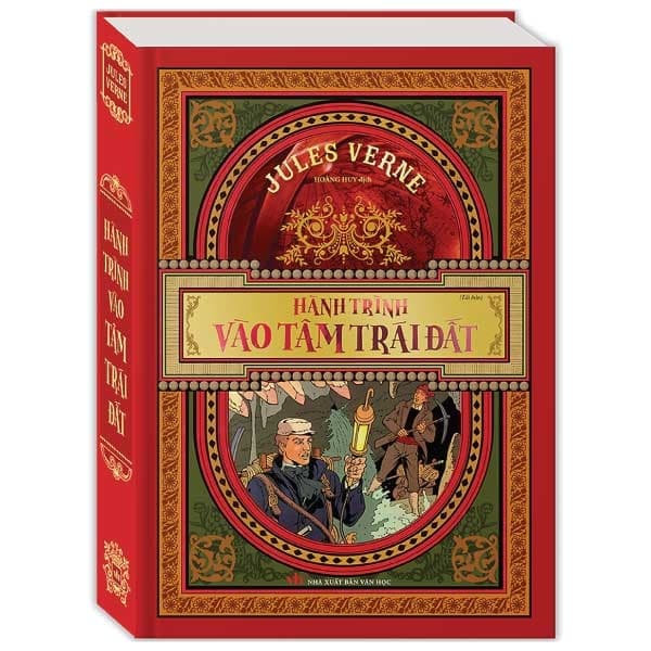 Sách Hành Trình Vào Tâm Trái Đất (Bìa Cứng) (Tái Bản) - Jules Verne