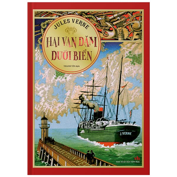 Sách Hai Vạn Dặm Dưới Biển (Bìa Cứng) (Tái Bản) - Jules Verne