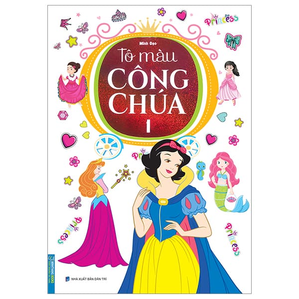 Sách Tô Màu Công Chúa - Tập 1 - Minh Đạo