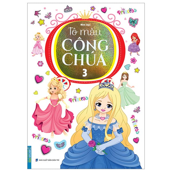 Sách Tô Màu Công Chúa - Tập 3 - Minh Đạo