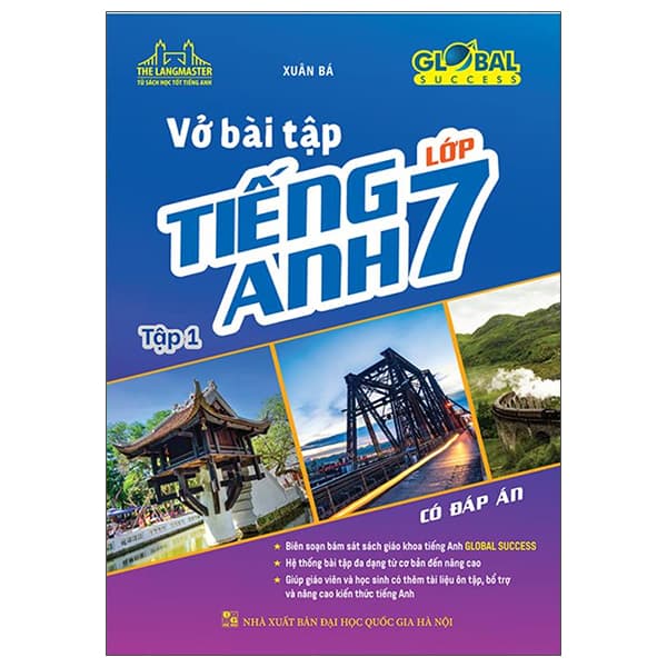 Sách Global Success - Vở Bài Tập Tiếng Anh Lớp 7 - Tập 1 (Có Đáp Án) - Xuân Bá