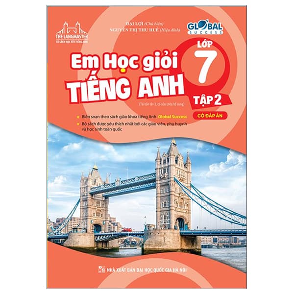 Sách Global Success - Em Học Giỏi Tiếng Anh Lớp 7 - Tập 2 (Có Đáp Án) - Đại Lợi
