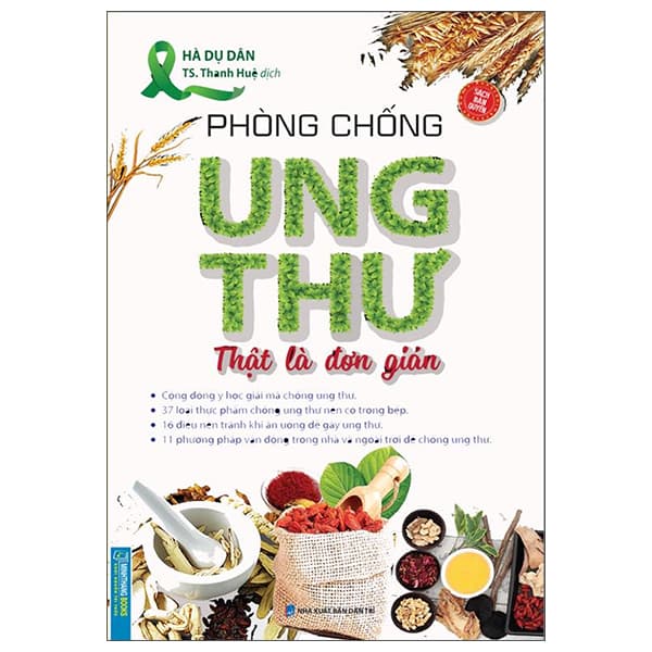 Sách Phòng Chống Ung Thư Thật Là Đơn Giản
