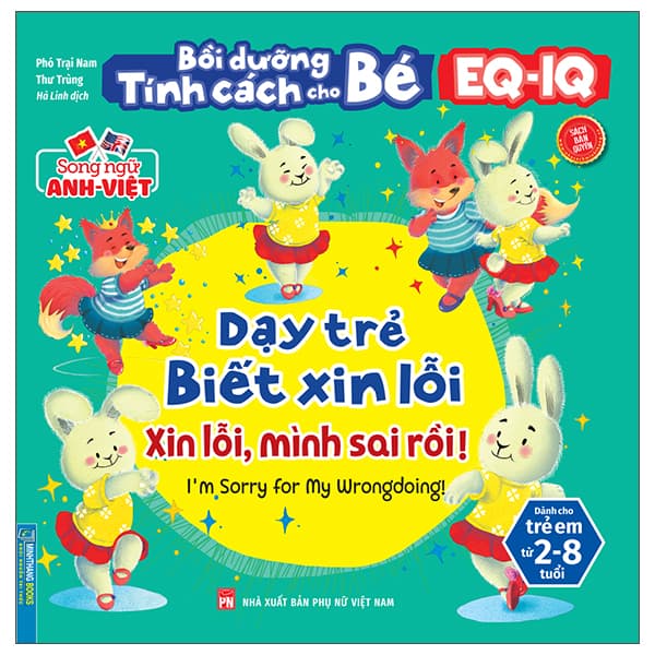 Sách Bồi Dưỡng Tính Cách Cho Bé EQ IQ (2-8 Tuổi) - Dạy Trẻ Biết Xin L� - Phó Trại Nam
